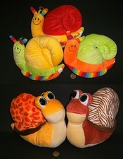 1 Plüschtier Schnecke 20 o. 24 cm Kuscheltier Stofftiere Plüschtiere Schnecken 