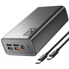 Powerbank 50000mAh 22.5W Schnellladung Power Bank Externer Batterie Ladegerät