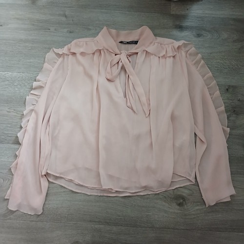 Zara rosa rüschen - zara,