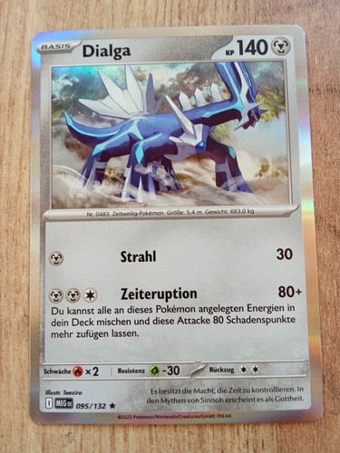 Pokemon holo karte dialga - holo,