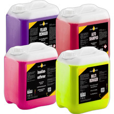 Felgenreiniger - Autoshampoo - Insektenentferner - Multireiniger je 5L im SET