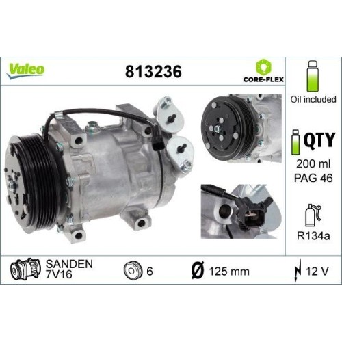 Kompressor klimaanlage valeo - kompressor,