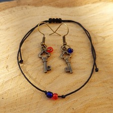 Key Earrings, Minimalist
