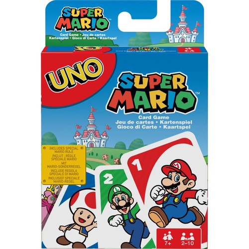 Mattel uno super mario - super,