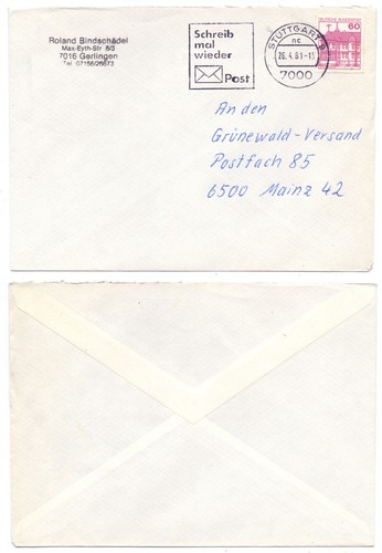 131636 werbestempel schreib - -,