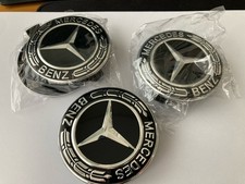 4x 75 mm Mercedes Nabendeckel Felgenkappen Felgendeckel Radnabendeckel Radkappen