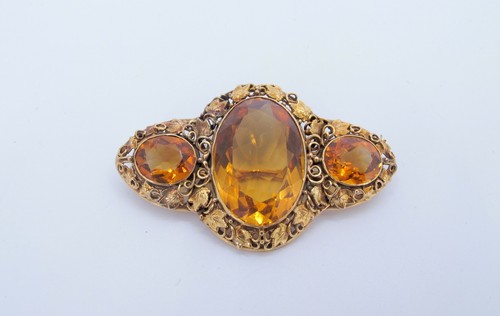 Vintage 14k gold - 14k, citrin