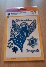 Stanzschablone  Engel, 5 teilig Ideen Mit Herz 