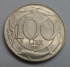 Italien 100 Lire, 1993 ##