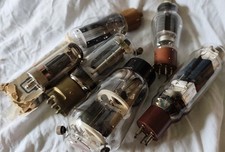 Konvolut Alte Große Röhren Röhren Antik 6 Stück Sammlerstücke Vintage Rar Selten