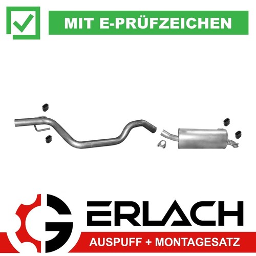 Auspuffanlage für opel zafira - auspuffanlage,