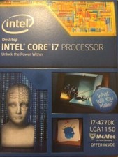   Core i7-4770K 3.5GHz 8mb Quad-Core LGA1150 Prozessor (Box) #F4