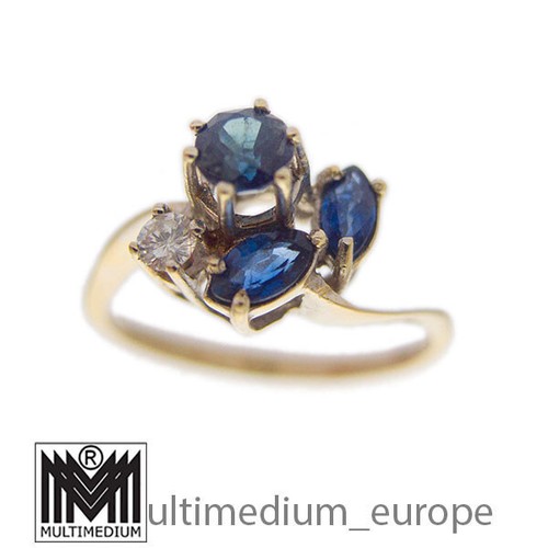 Vintage 585 gelbgold ring - 585,