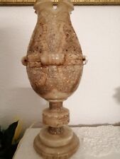 Selten Unikat  EINZIGARTIG NATURSTEIN TISCHLAMPE Marmor Handgefertigt 53cm.