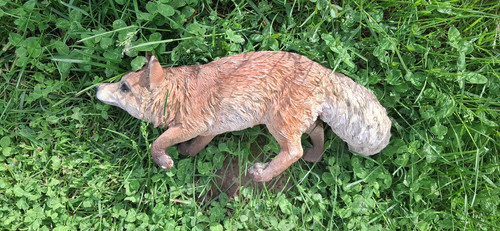 Gartenfigur fuchs - gartenfigur,