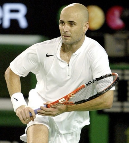 Nike andre agassi federer - agassi,