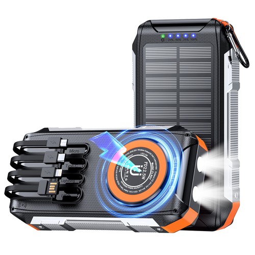 Solar power bank magnetisch - power,