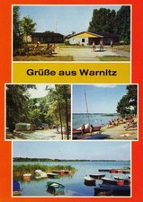 03-C242 Ansichtskarte Warnitz Oberuckersee Uckermark Gramzow Bungalow Camping