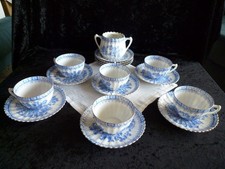 6x Porzellan Kaffee-/Teetasse