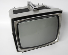 Vintage TV Fernseher, tragbar