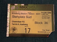 Ticket der Aufstiegs-Party