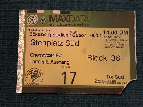 Ticket der aufstiegs party - ticket,