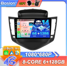Für Chevrolet Cruze 2008-2014 Android 14 Autoradio DAB+ CarPlay GPS Navi 6+128GB
