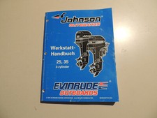 Werkstatthandbuch Johnson Evinrude Außenborder 1998 3Zyl 25 35 PS Wartung Repara
