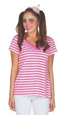 Kostüm Ringelshirt pink weiß