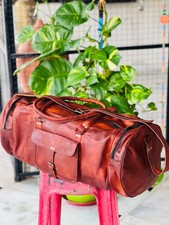 Logical Travel Gym Men Bag Luggage Brown S Duffel 30"