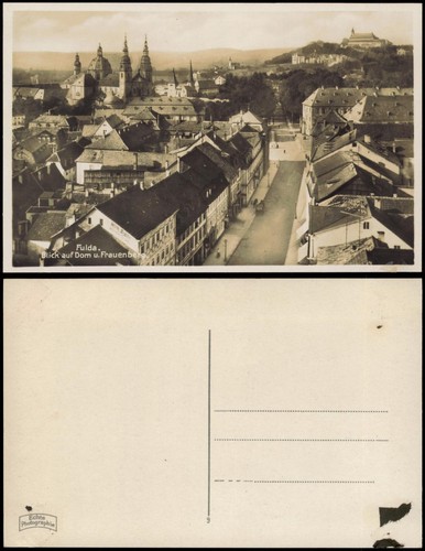 Ansichtskarte fulda - ansichtskarte,