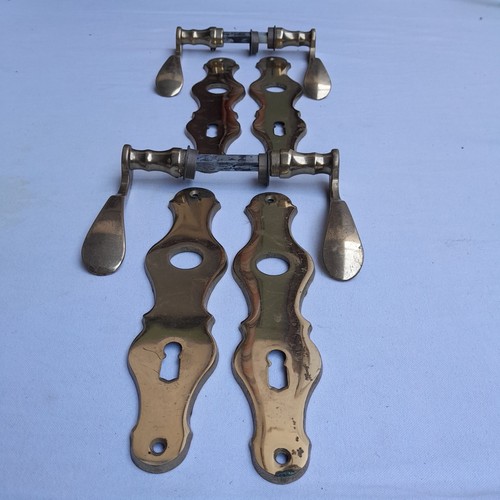 Stück messing türklinken - 2,