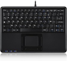 Tastatur mit Trackball Azerty