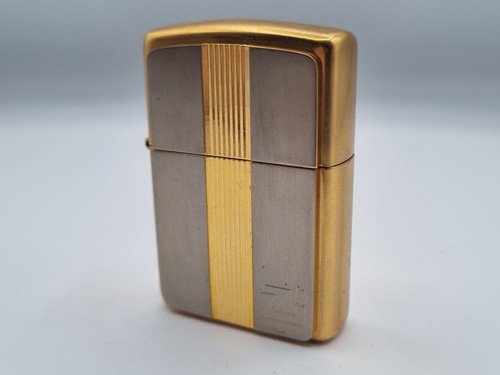 Zippo gold silver brass titan - silver,