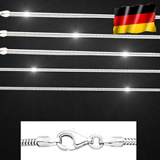 Schlangenkette  585 echt Weißgold 14 Karat Halskette Hochglanz 38 40 42 45 50 cm