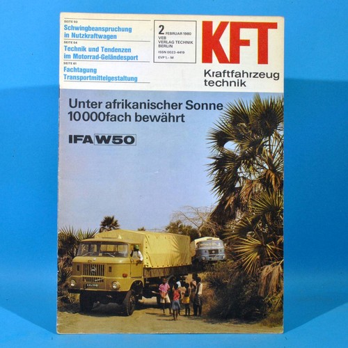 Ddr kft kraftfahrzeugtechnik - kft, 2