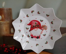 Plätzchenteller Wichtel Weihnachtsteller Keksteller Weihnachten Gebäckteller Ø22