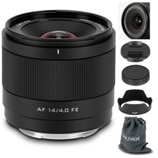 VILTROX 14mm F4.0 Full Frame Auto Focus Ultra-Wide Angle Prime Lens for Sony E