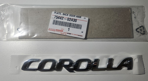 Neu original toyota corolla - neu,