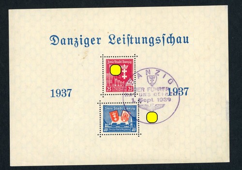 Danzig block nummer - block,