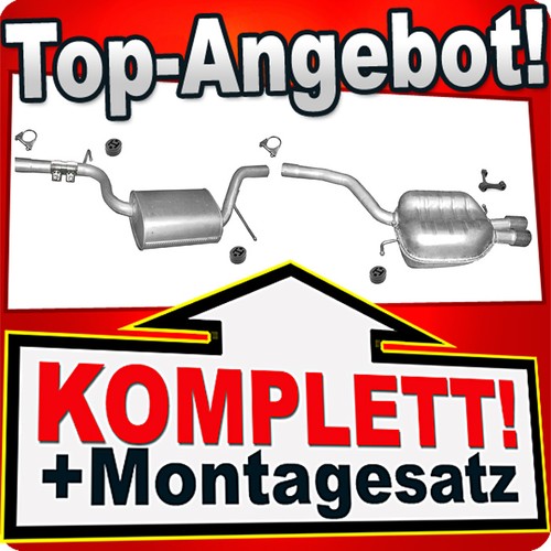 Auspuff für volkswagen passat - volkswagen,