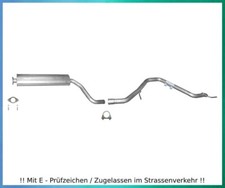 Auspuffanlage für Opel