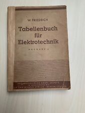 Tabellenbuch für