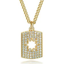 LADIES CHAIN PENDANT "STAR" 24