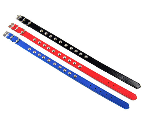 Hundehalsband mit nieten - hundehalsband,