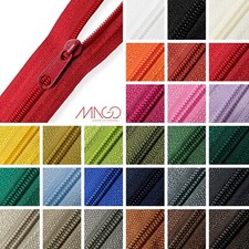 Reißverschluss endlos 3 -5 mm Spirale  5Mtr. + 12 Schieber  10Mtr. + 25 Schieber