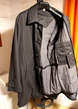 Herren Mantel Anthrazit 52 | Umberto Rosetti | Neuwertig