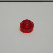 (W069) Lego 20 Stück 1x1 Platte rund transparent rot konvolut kg