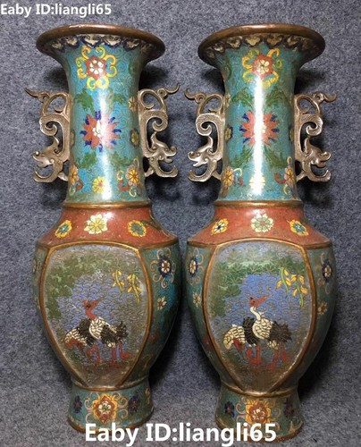 Old cloisonne enamel - old,