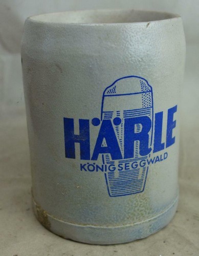 Alter bierkrug brauerei härle - bierkrug,